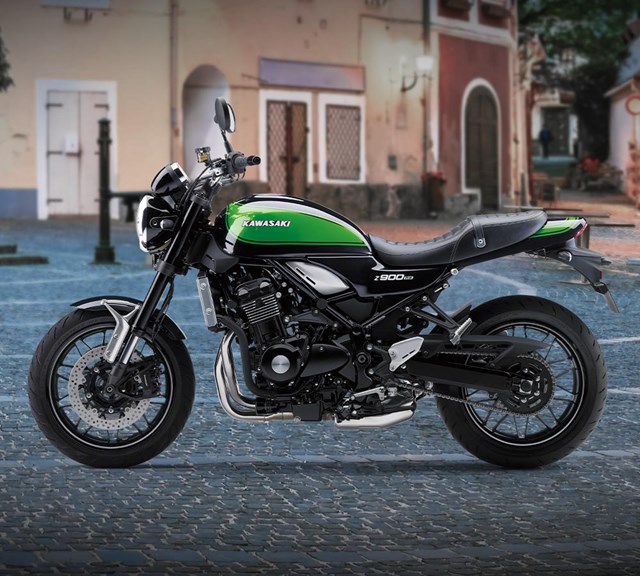 Image of 2025 Z900RS in action